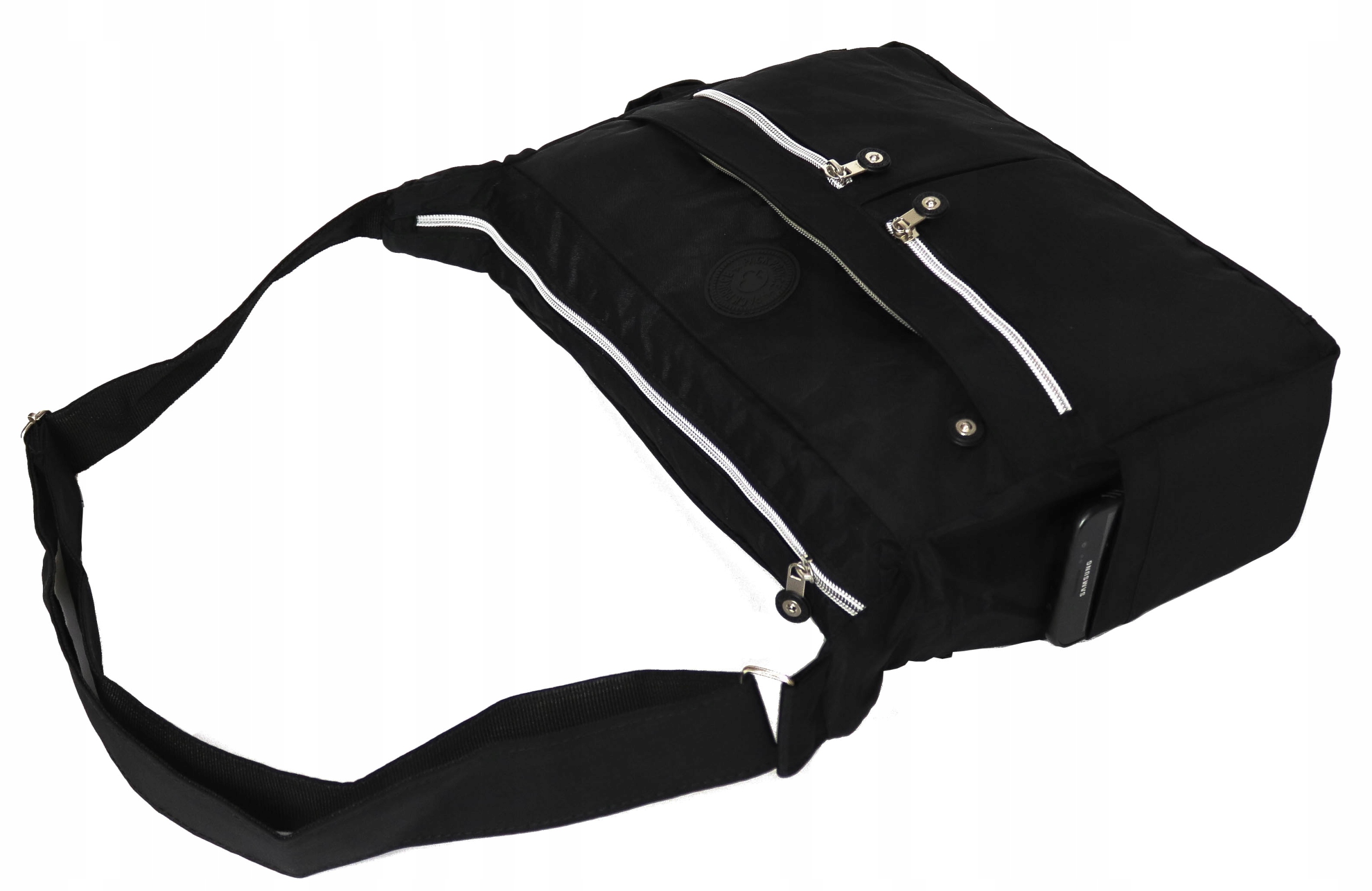 TOREBKA DAMSKA SPORTOWA LEKKA TORBA DO PRACY RAMIĘ Wielkość duża (mieszcząca A4)