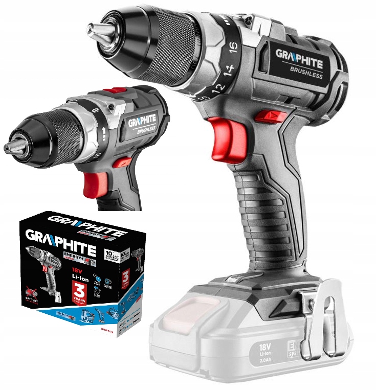 Graphite Energy+ Aku Vrtačka 18V 58G019