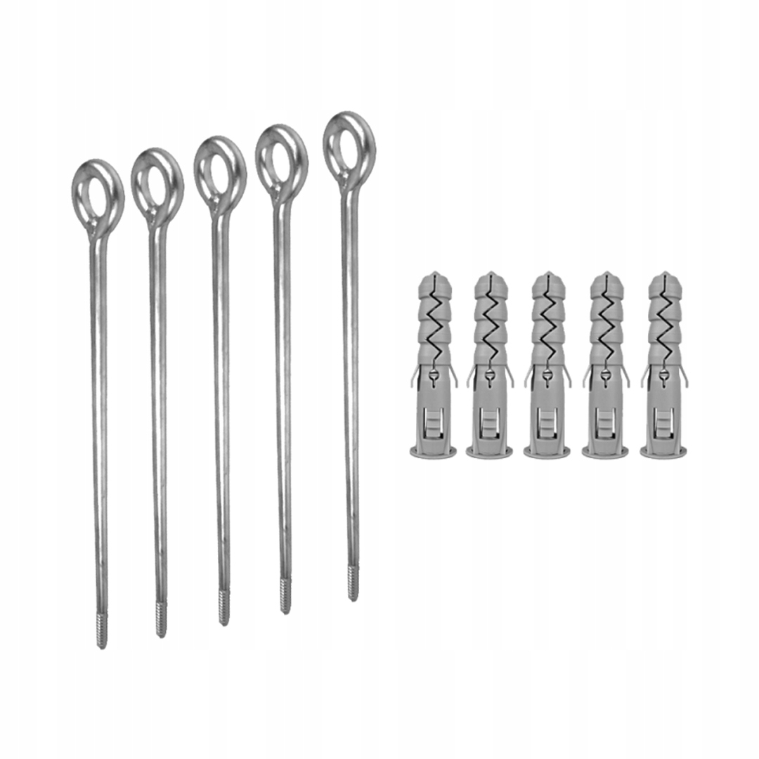 Oko pro ukotvení k lešení 350 mm 30 kusů hmoždinka 30 kusů