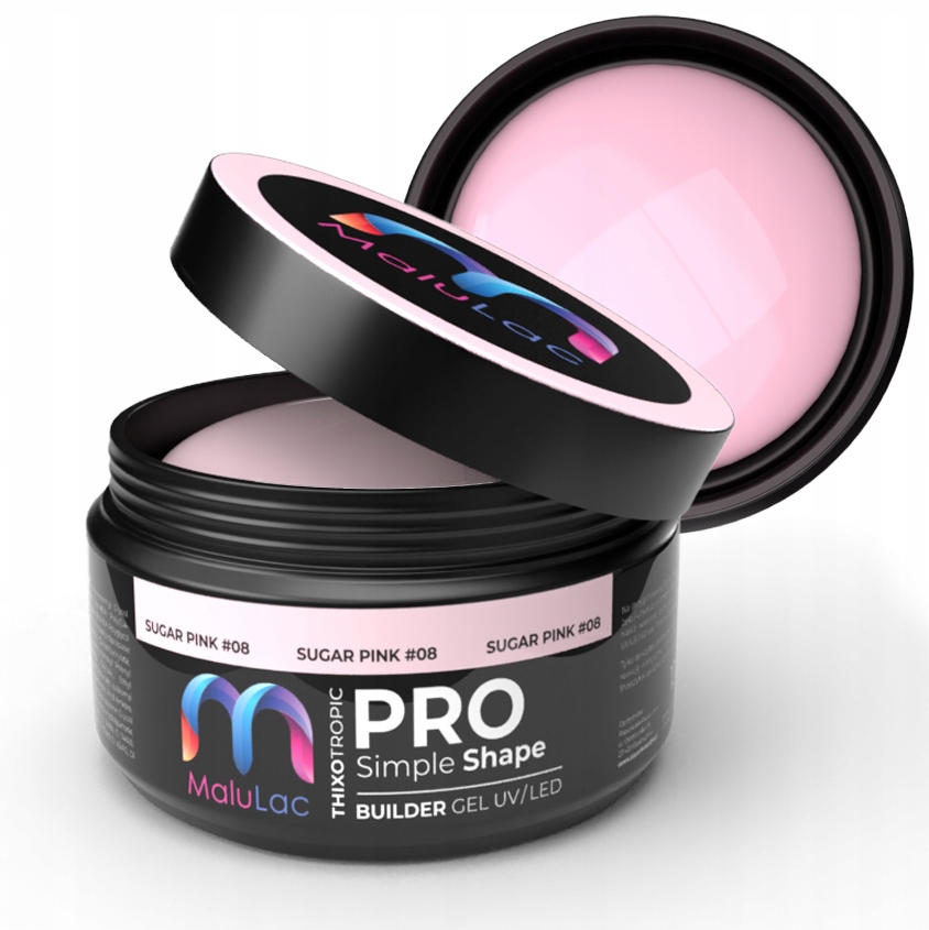 

MaluLac żel budujący do paznokci Pro Sugar Pink 45
