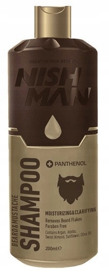 NISHMAN BEARD Szampon do brody i wąsów 200ml