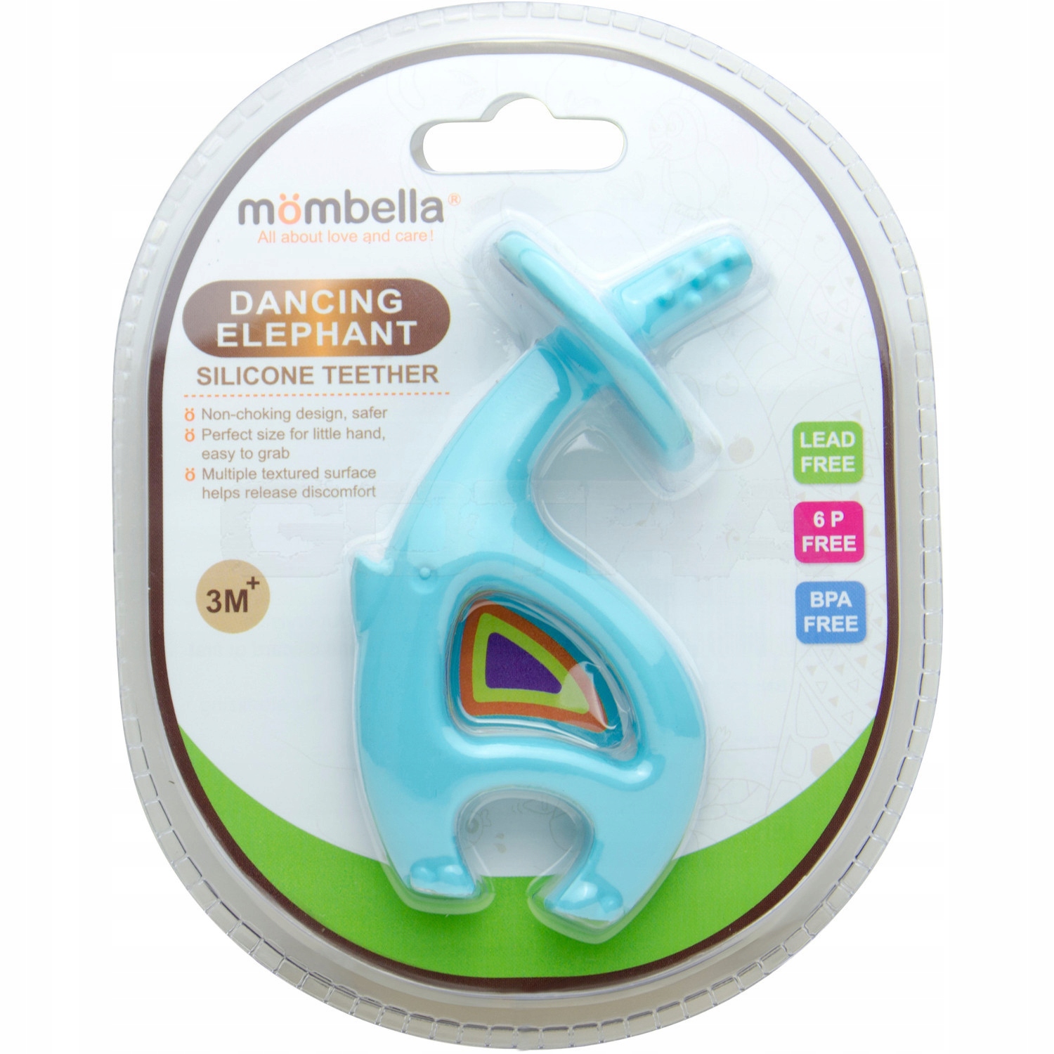 Mombella Gryzak Dancing Elephant Blue Kod producenta P8051