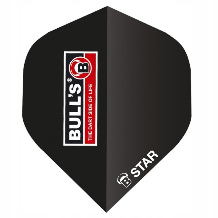 PIÓRKA DO DARTA RZUTEK BULLS CZARNE STANDARD