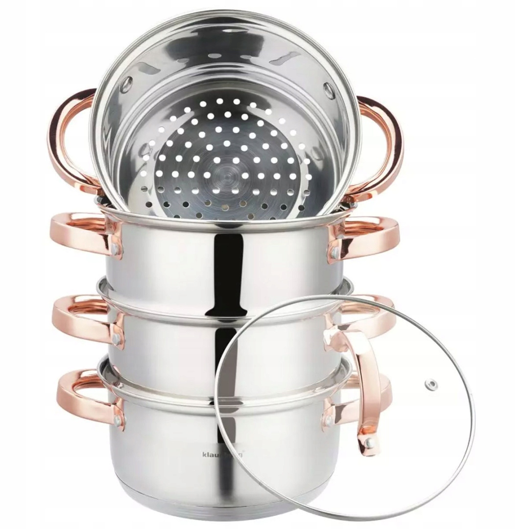 Hrnec Na Páru Klausberg 5 Elem. 18 cm KB-7727 Rose Gold
