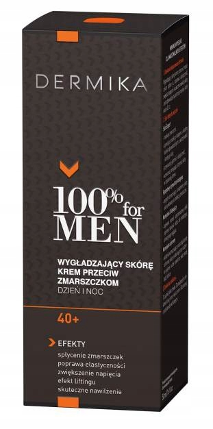 

Dermika 100% For Men Krem Wygładzający 40+ 50ML
