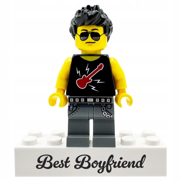 kluk personalizovaná figurka muž z Lego dílů