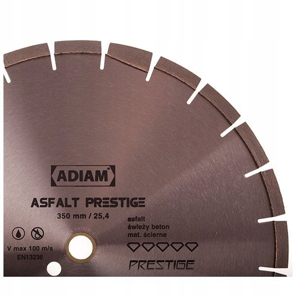 Diamantový kotouč pro řezání asfaltu 350 mm Adiam
