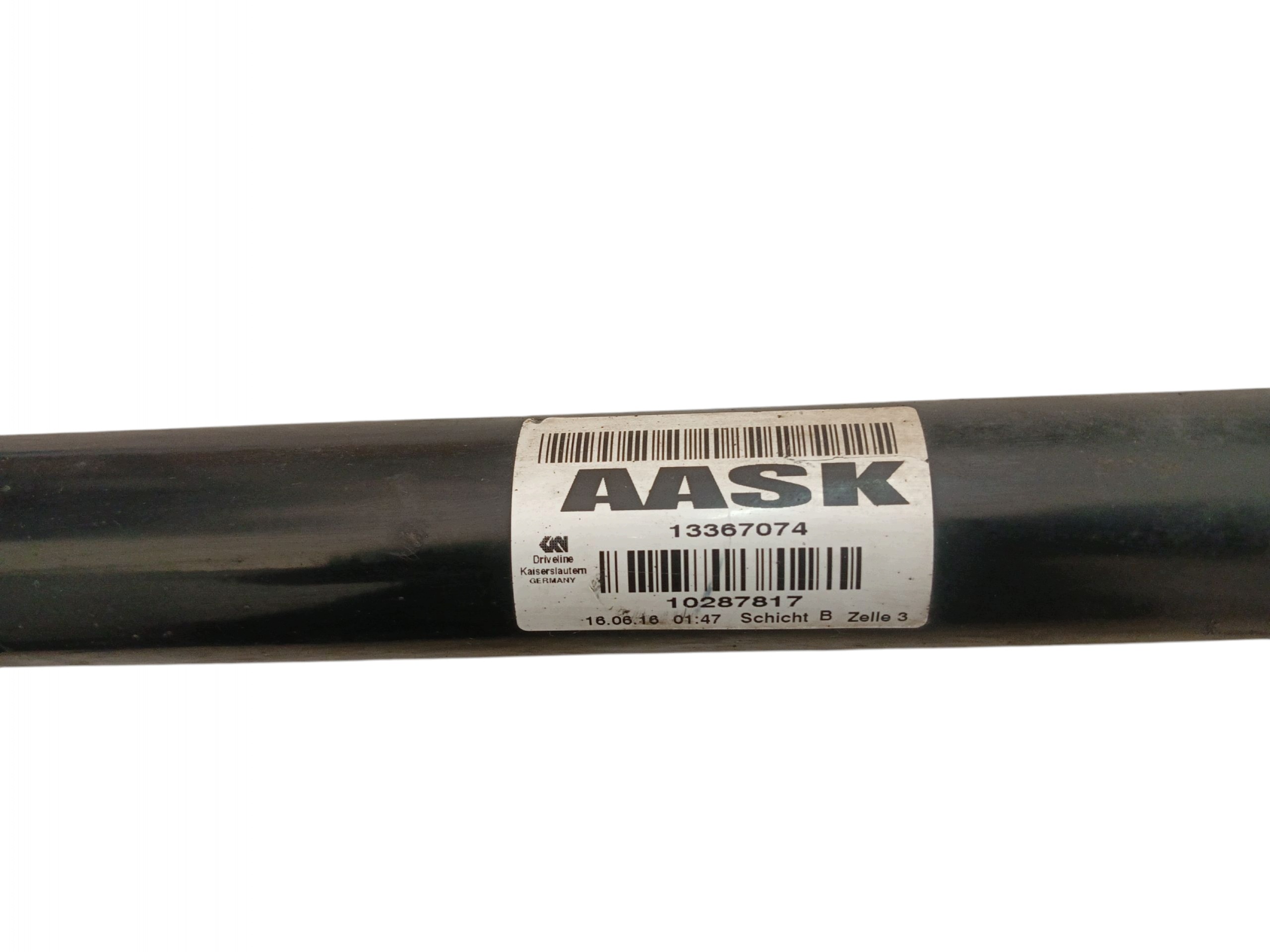 joint semi-axis right front OPEL ASTRA K V 1.4 T 13367074