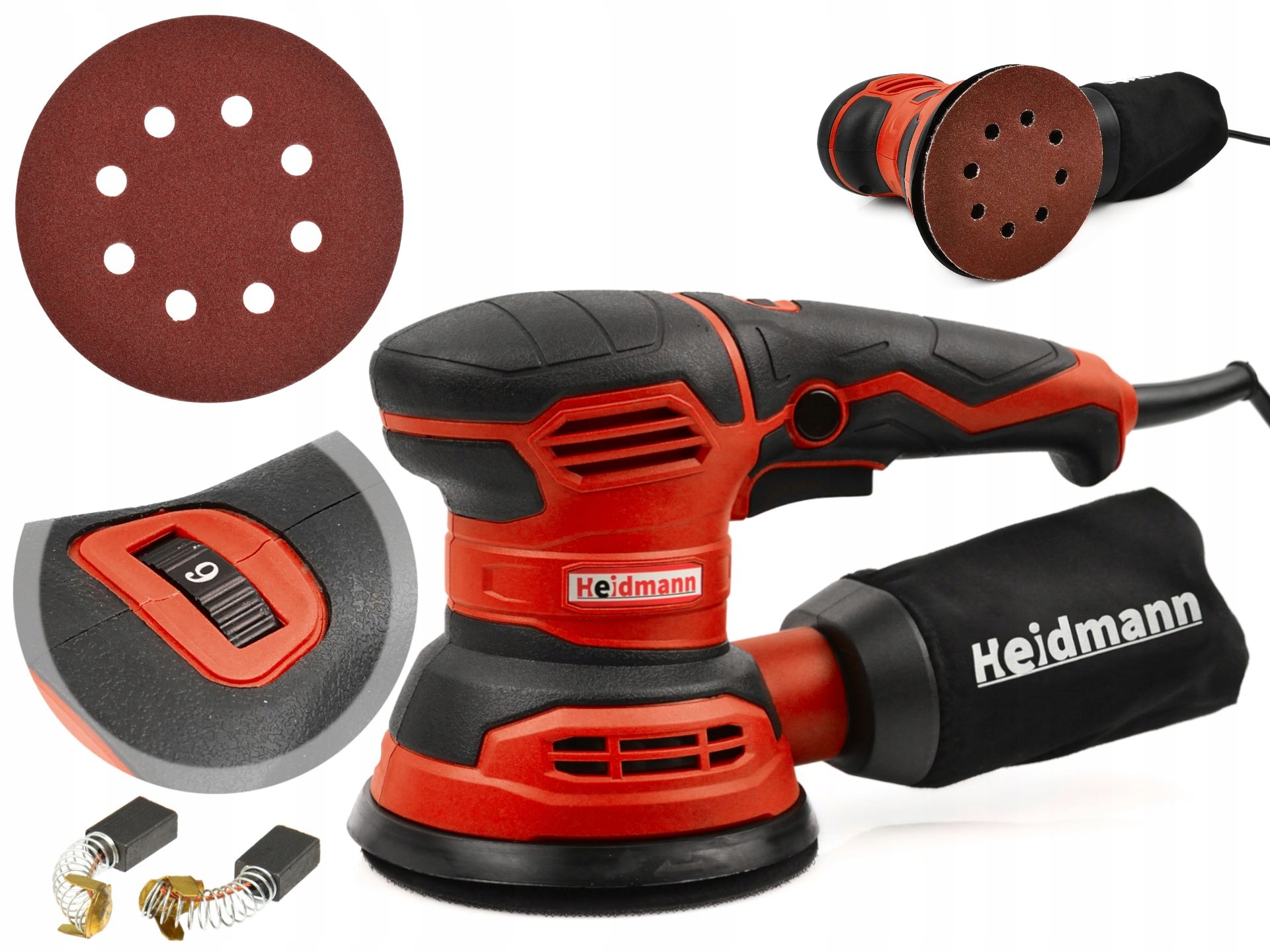 SZLIFIERKA OSCYLACYJNA 125MM Z REGULACJA OBROTOW