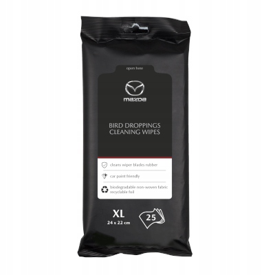 Chusteczki do czyszczenia odchodów i owadów Mazda Oe INST-CW-25XL-12