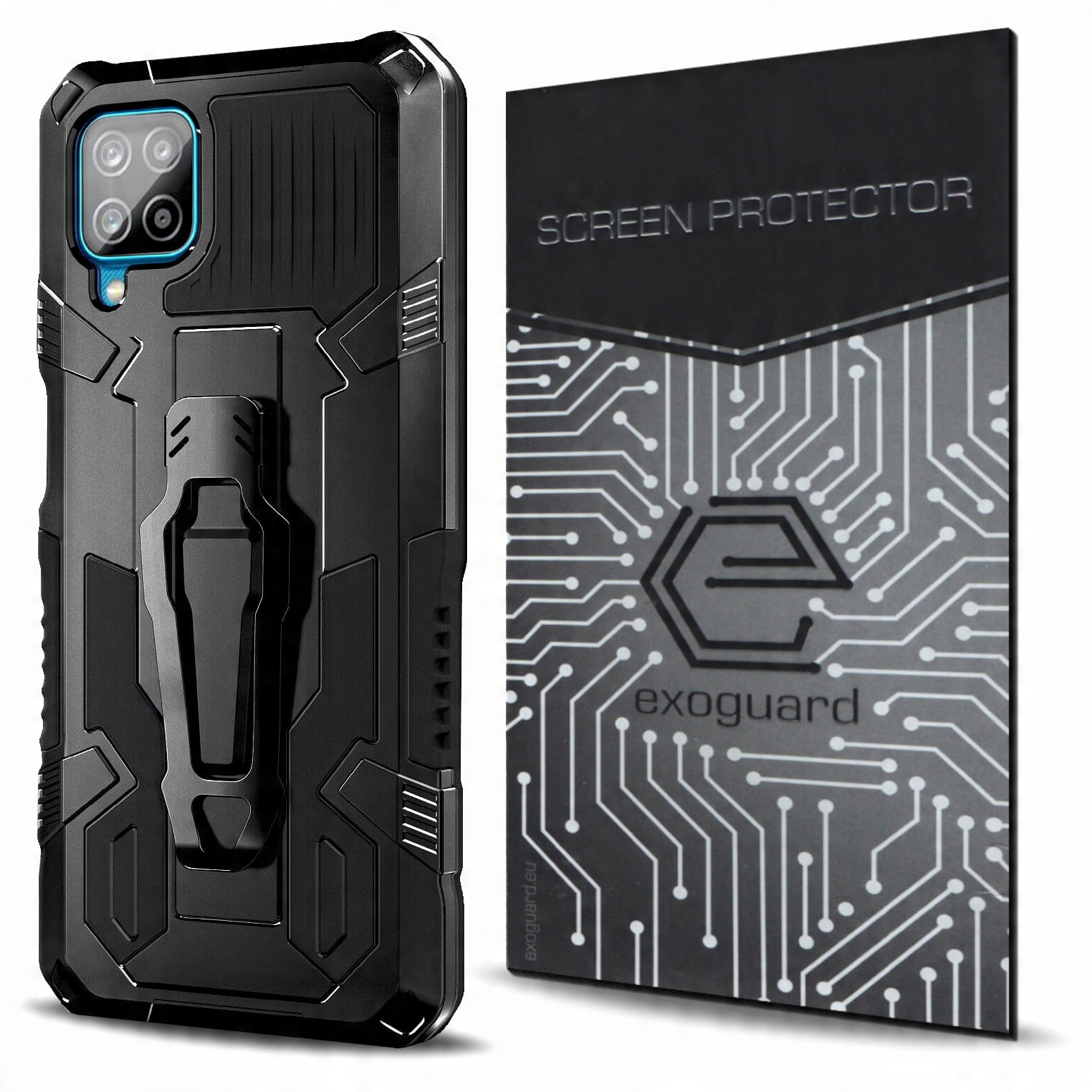 

Case Etui Pancerne+szkło do Samsung Galaxy A42 5G