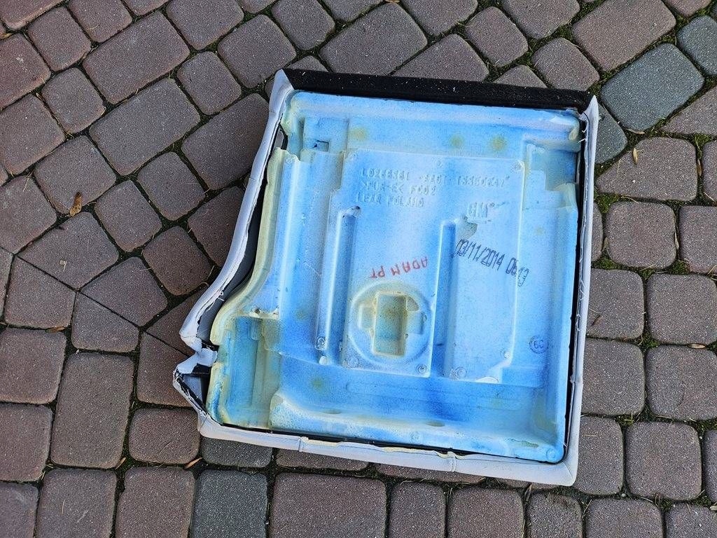 Sitz heck hinten obicie + gabka Halbleder Sitz rechts Opel Adam