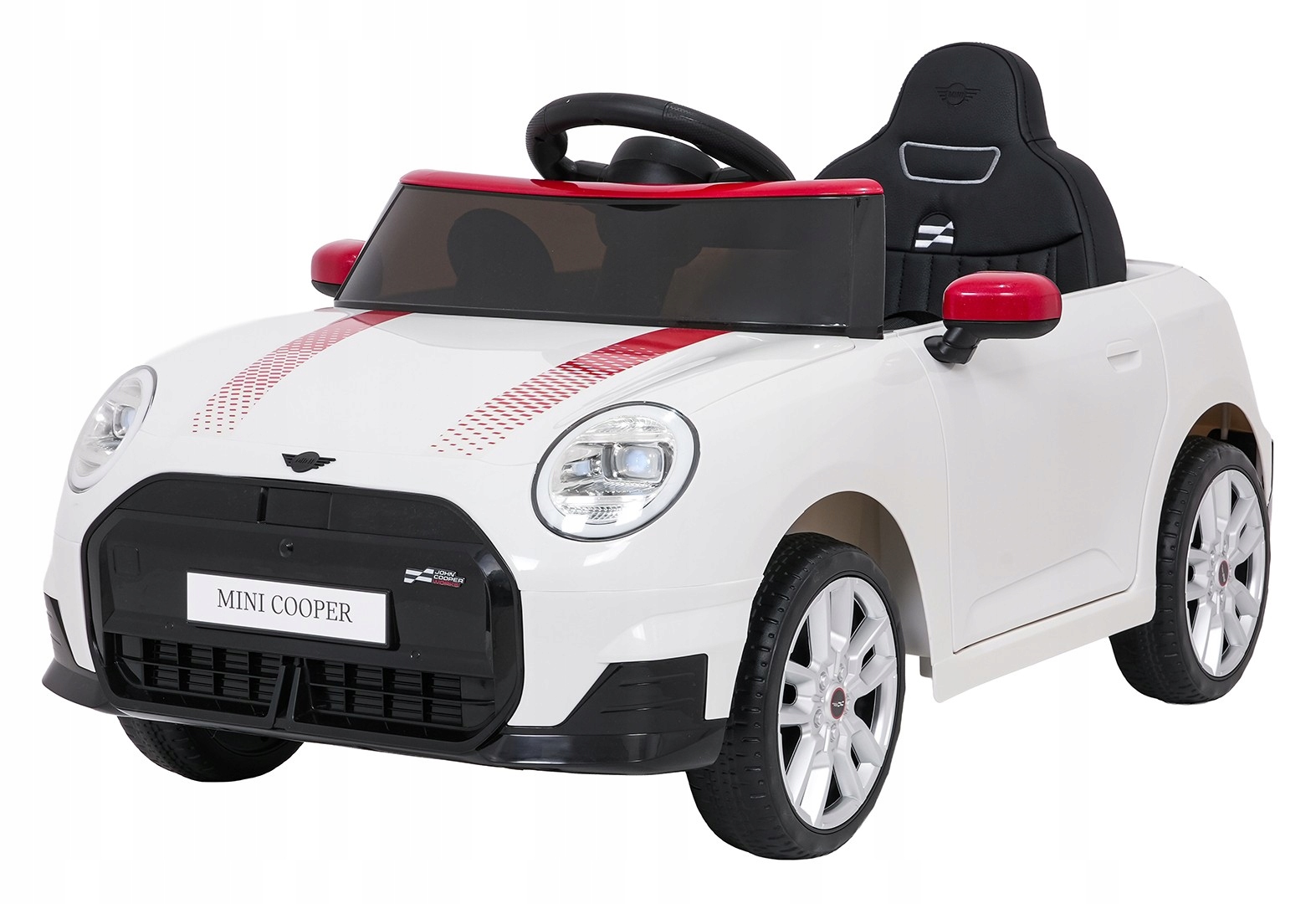 Autko samochodzik na akumulator dla dziecka Mini Cooper pilot Na Roczek