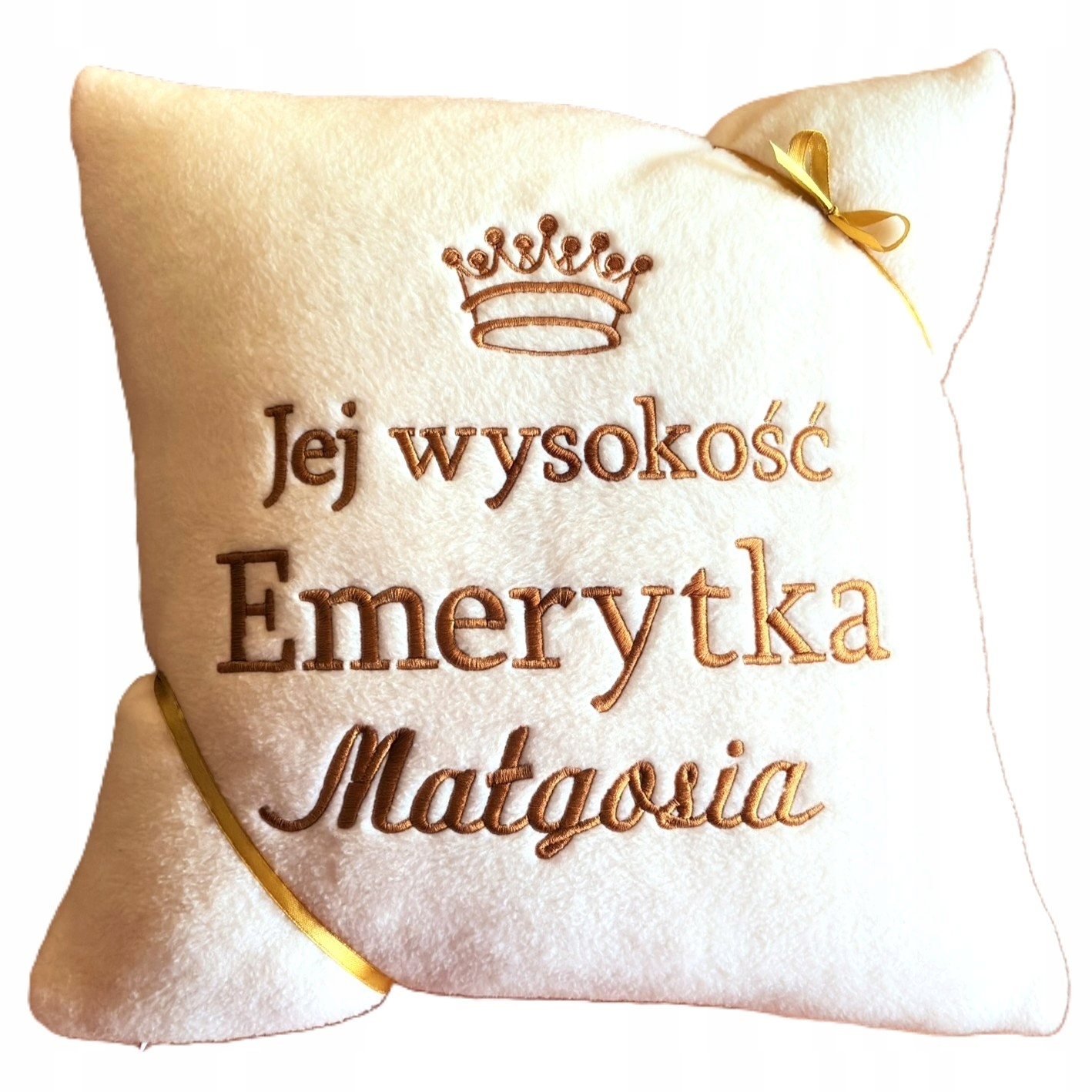 Dárek k odchodu do důchodu pro kamarádku, důchodce, Polštář