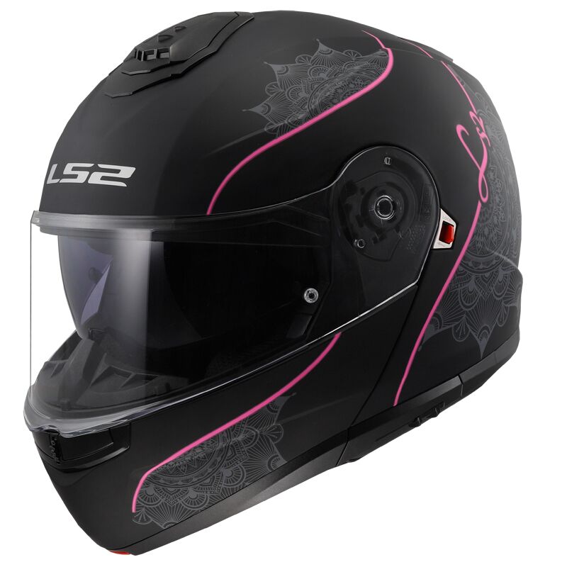 Kask Motocyklowy Szczękowy LS2 FF908 Strobe II Lux Pink r.S