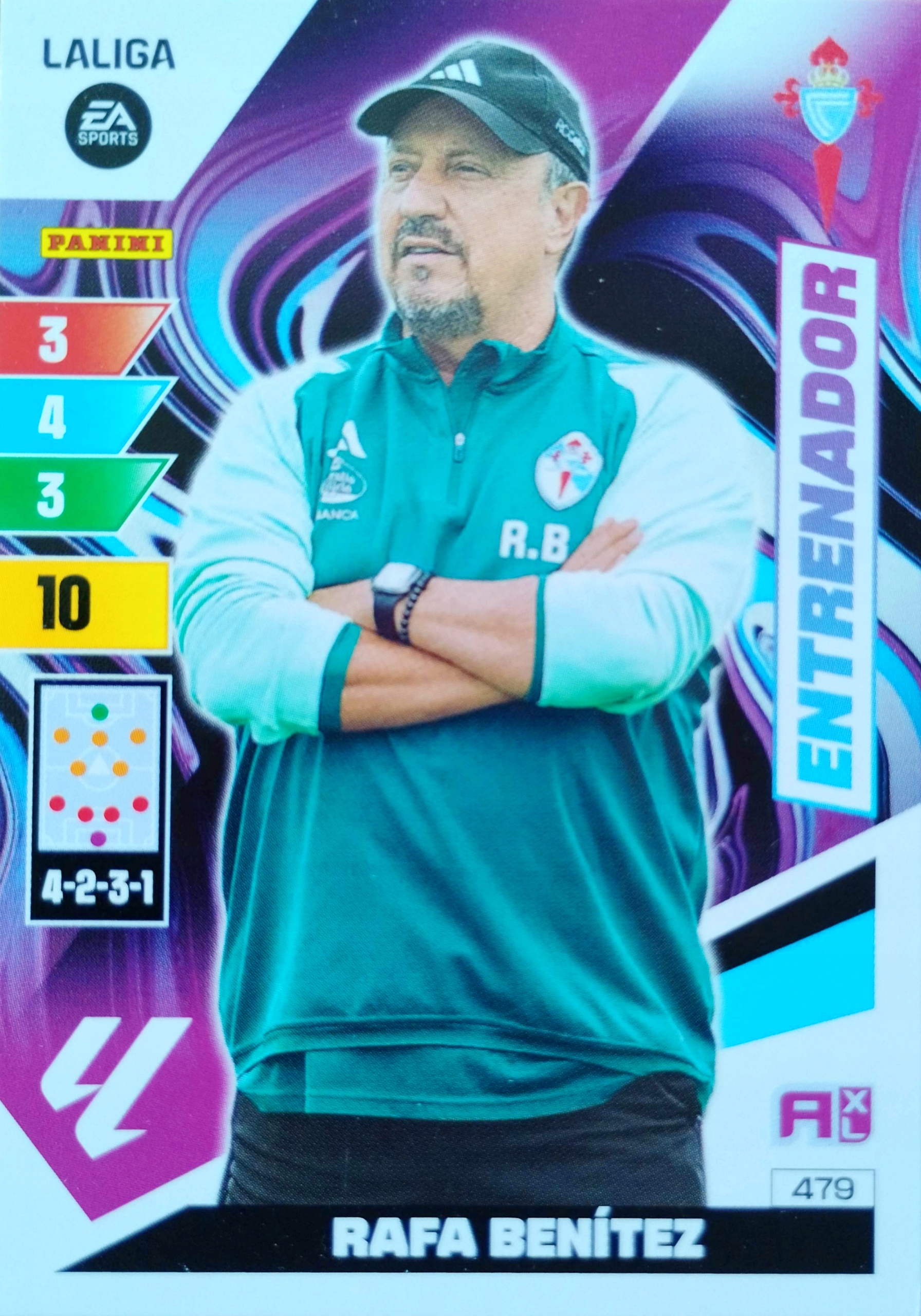 La Liga 2023-24 2024 Entrenador 479 Rafa Benitez Celta Vigo