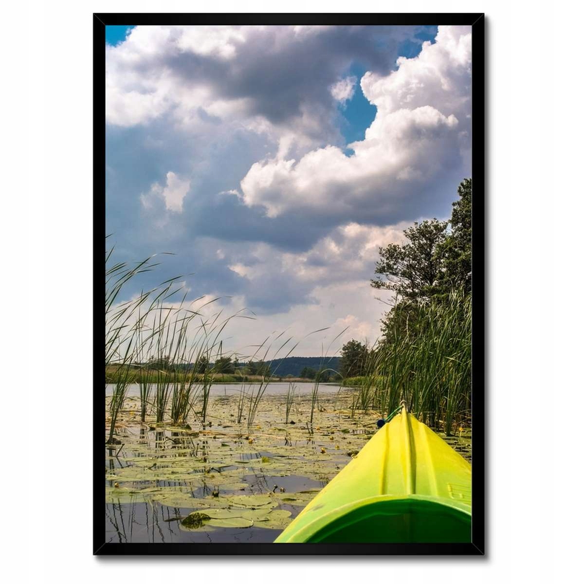 Plakáty v rámu 50x70 Kajakem po jezeře