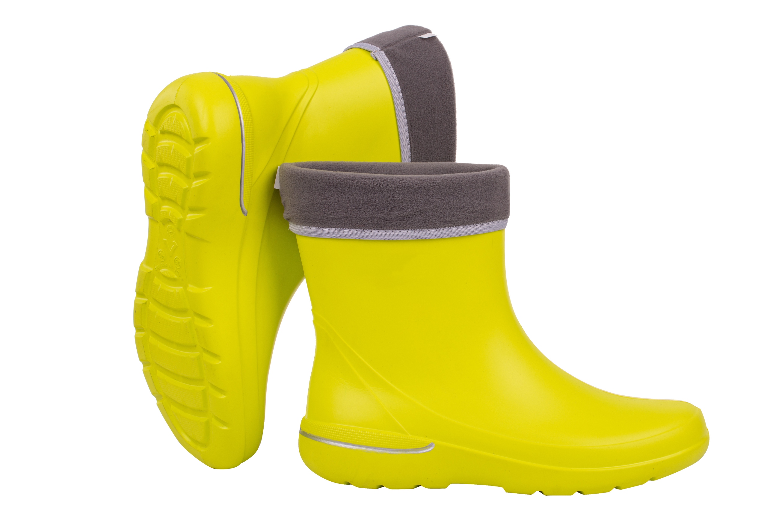 ZETPOL kalosze damskie ocieplane EVA limonkowe 41