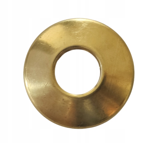 

Mosiężna Rozeta Pojedyncza 1/2'' Otwór Gwintowany