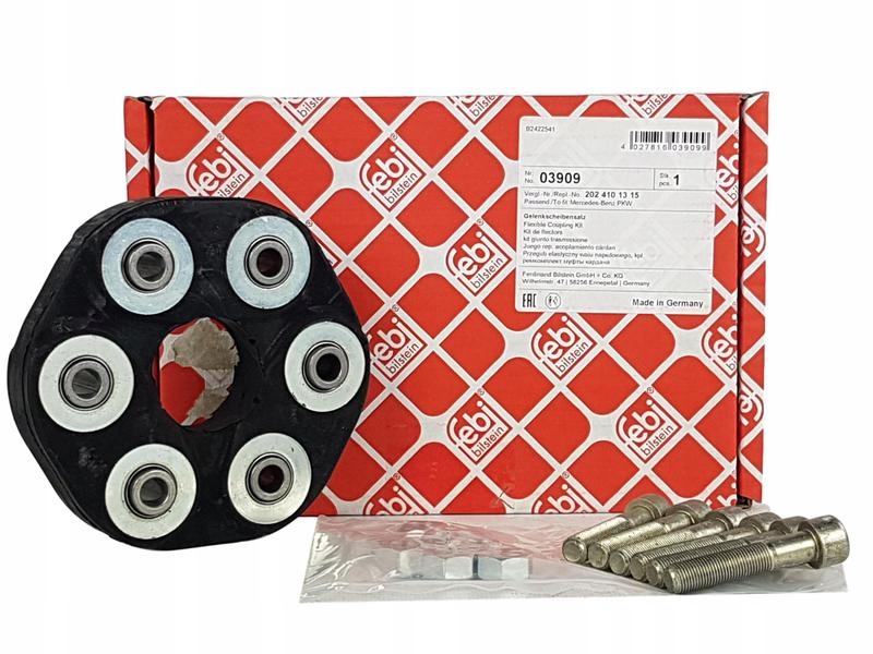 FEBI PRZEGUB ELASTYCZNY WAŁU MERCEDES E W124 W210 Producent części Febi Bilstein