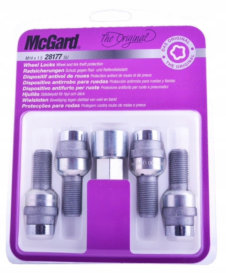 McGARD SRUBY ZABEZPIECZAJACE DO KOL FELG PORSCHE