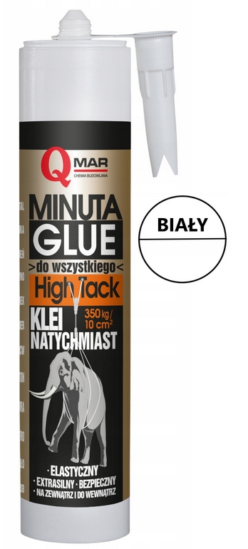 Qmar klej montażowy Siła Słonia High Tack Słoń