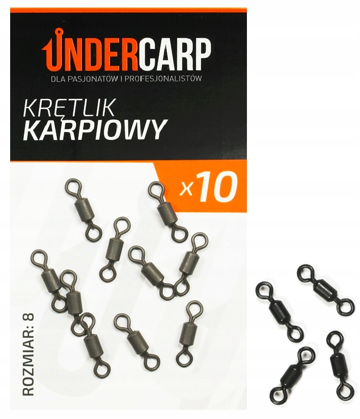 Krętlik karpiowy Undercarp r.8