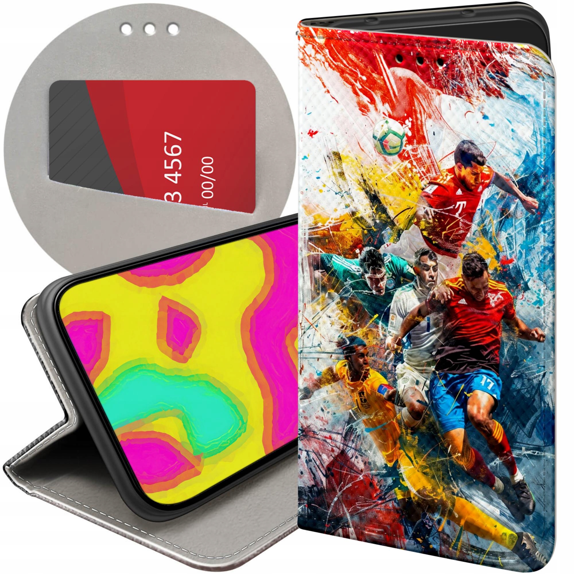 Etui Do Xiaomi Redmi 15 4G 5G Euro 2024 Piłkarskie Sportowe Futerał