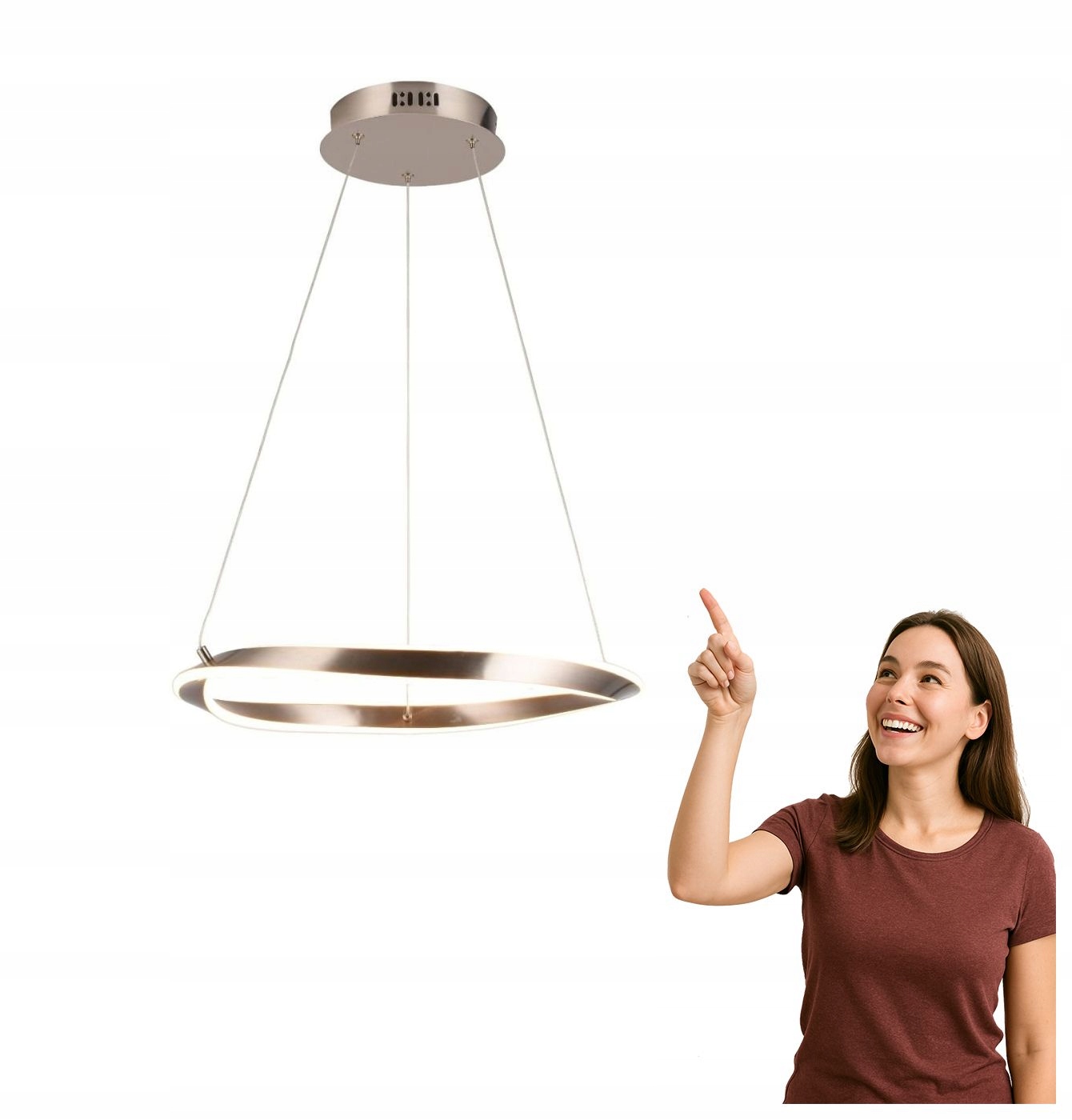 Led závesná lampa 26W Girona MD9190-1S-3NT Zuma Line