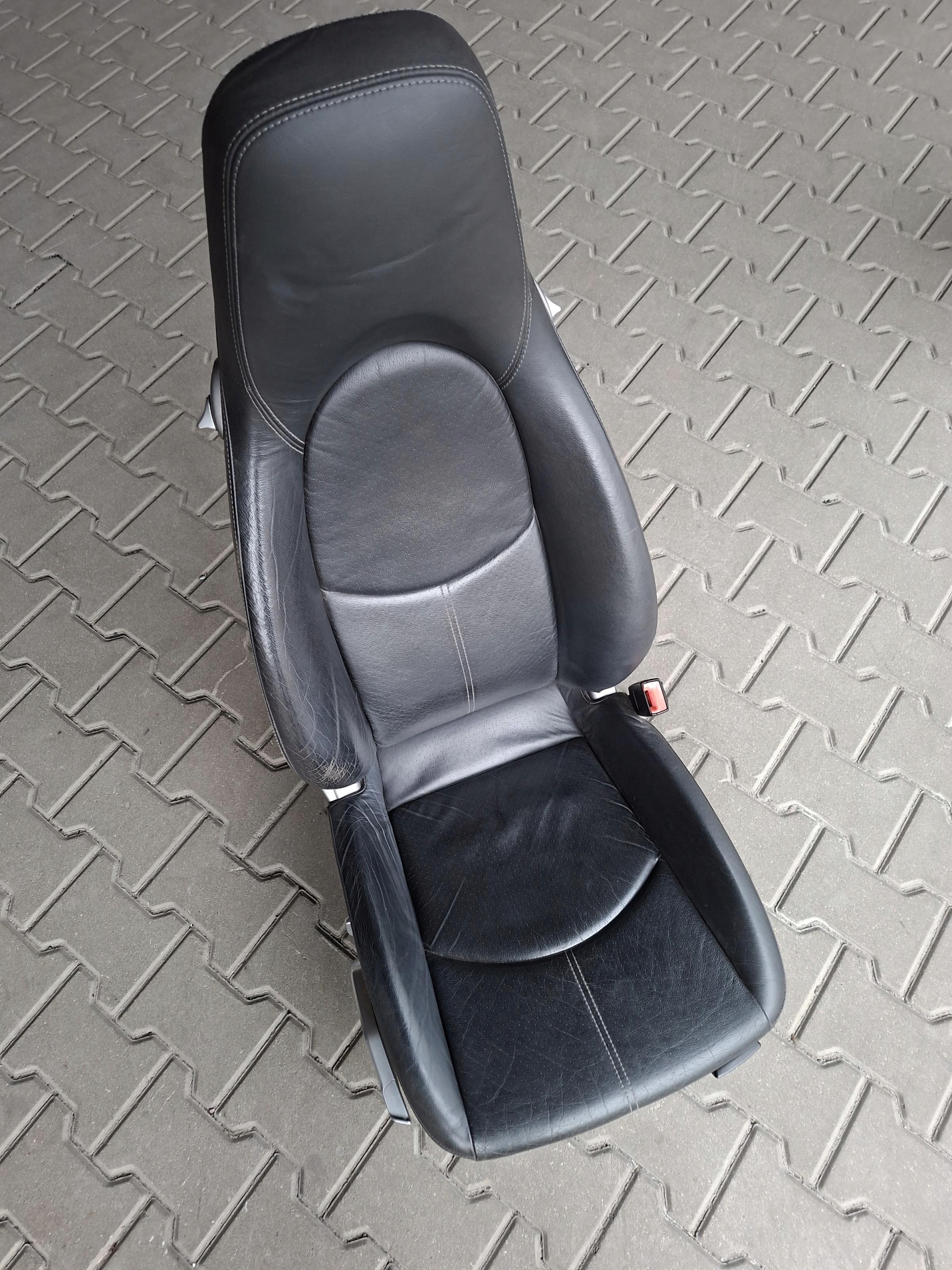 Sitz rechts schwarzer + AIRBAG SITZ PORSCHE BOXSTER CAYMAN S 987