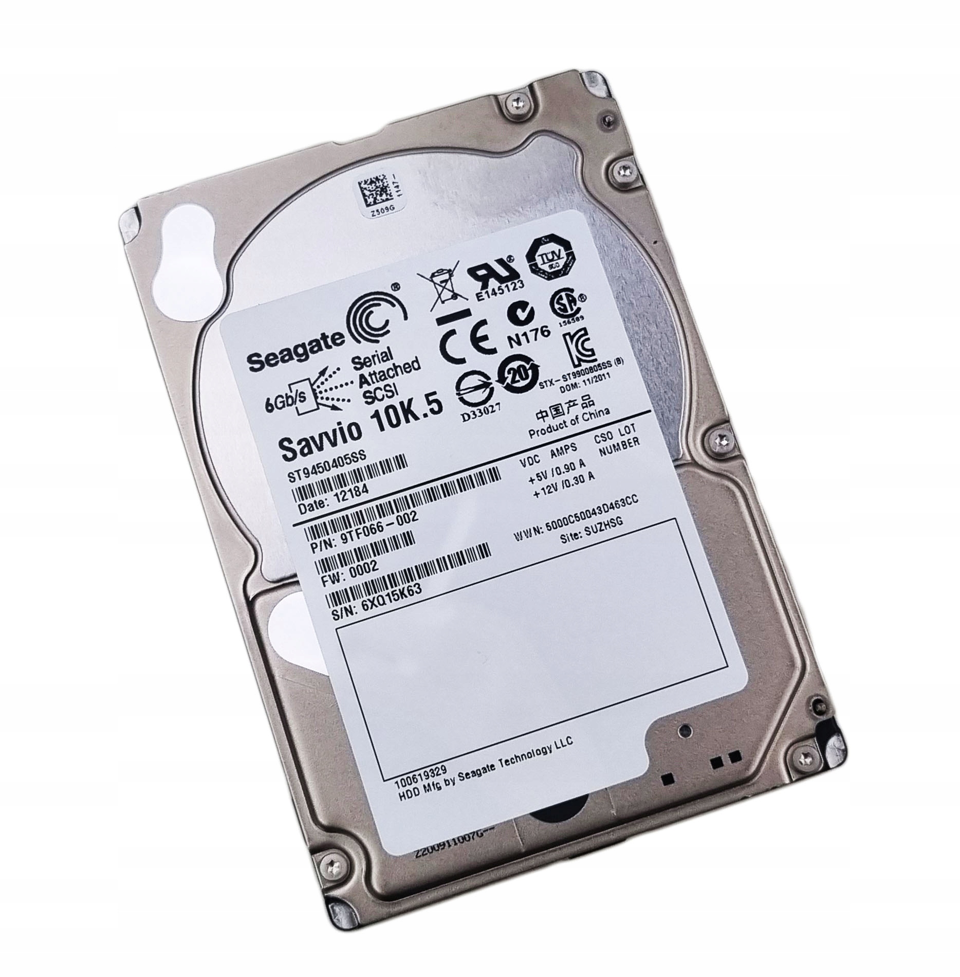 Nový Disk Seagate ST9450405SS 450GB Sas 10K 2,5