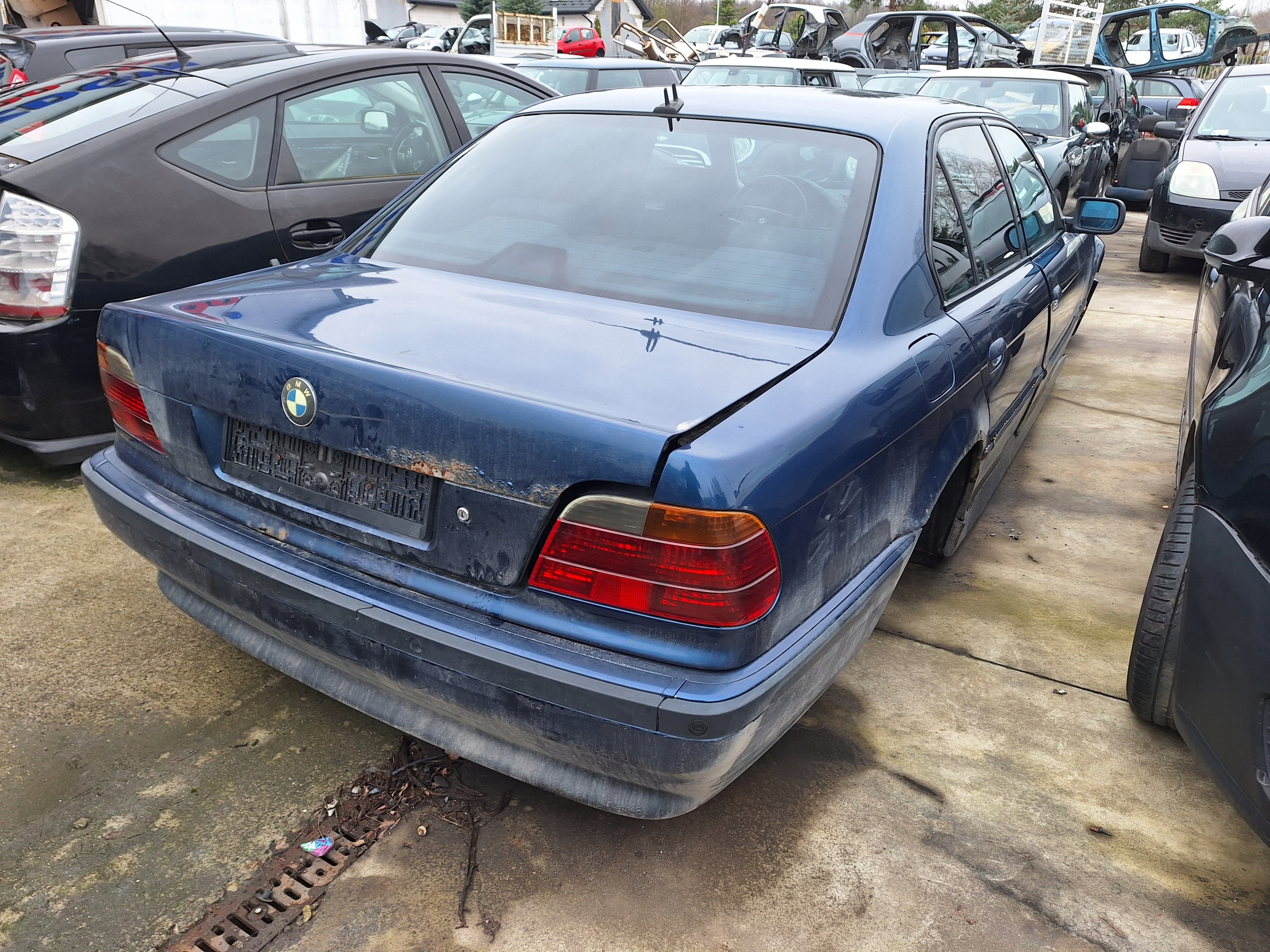 BMW 7 E38 730D GE61 SWAP engine M57 3.0 DIESEL 184KM M57D30 306D1