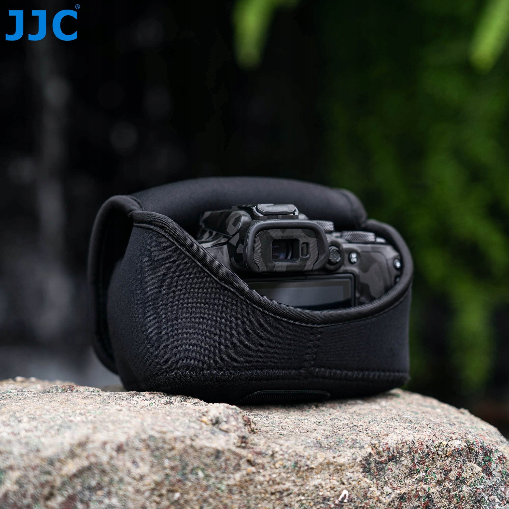 JJC Neoprenowa Torba Na Aparat Leica Q3 Q2 Q EOS R7 R10 Do 130x75x100mm — miniatura 6