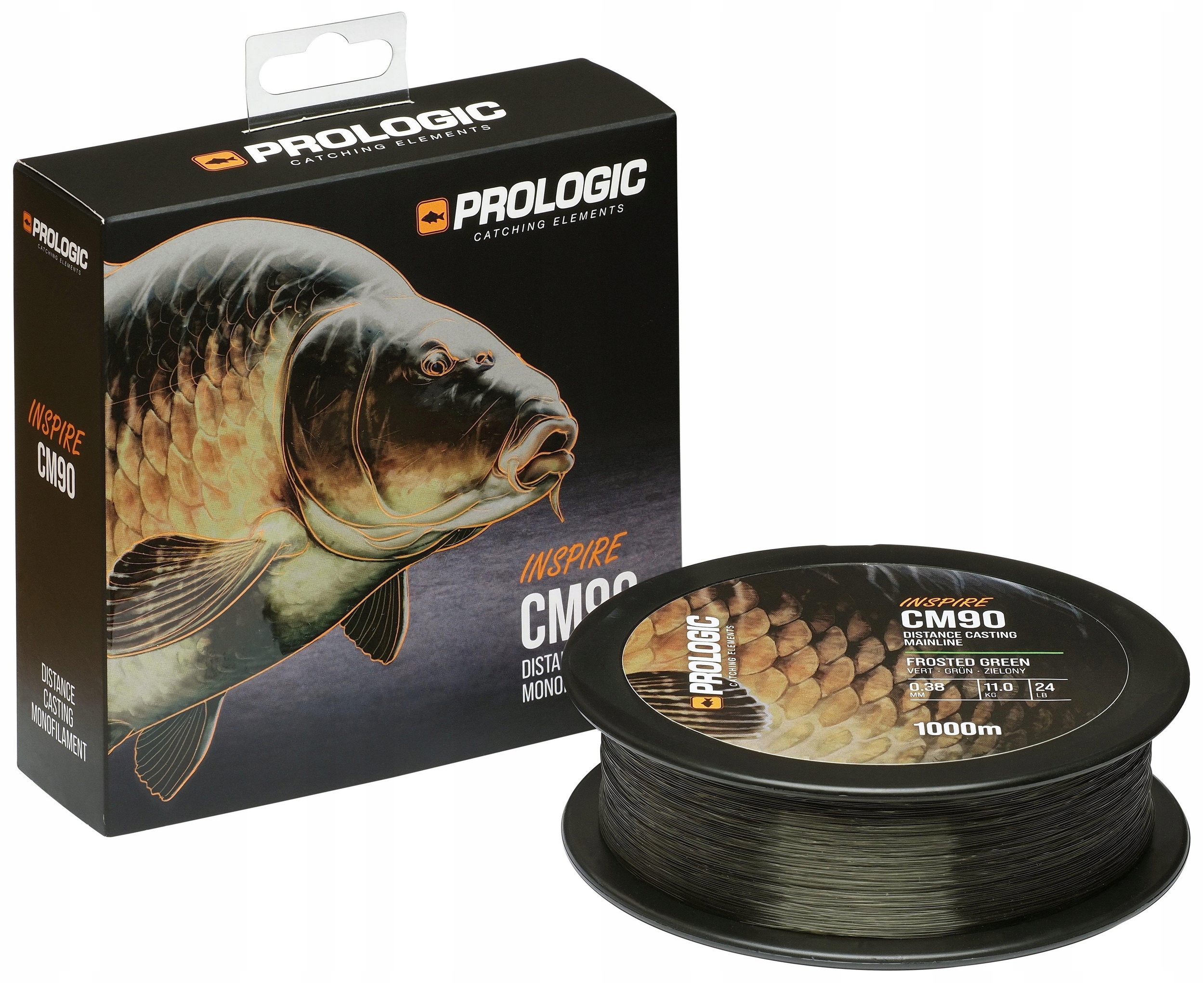 Żyłka Prologic Inspire CM90 Green 1000m 0,38mm 1600458