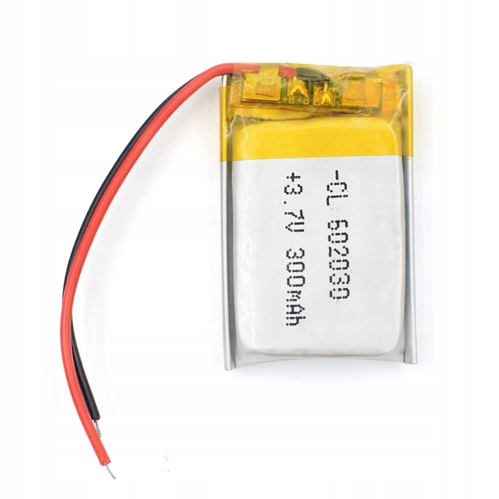 Bateria Li-Po 3.7V 300mAh Kod producenta 3.7V 300mAh