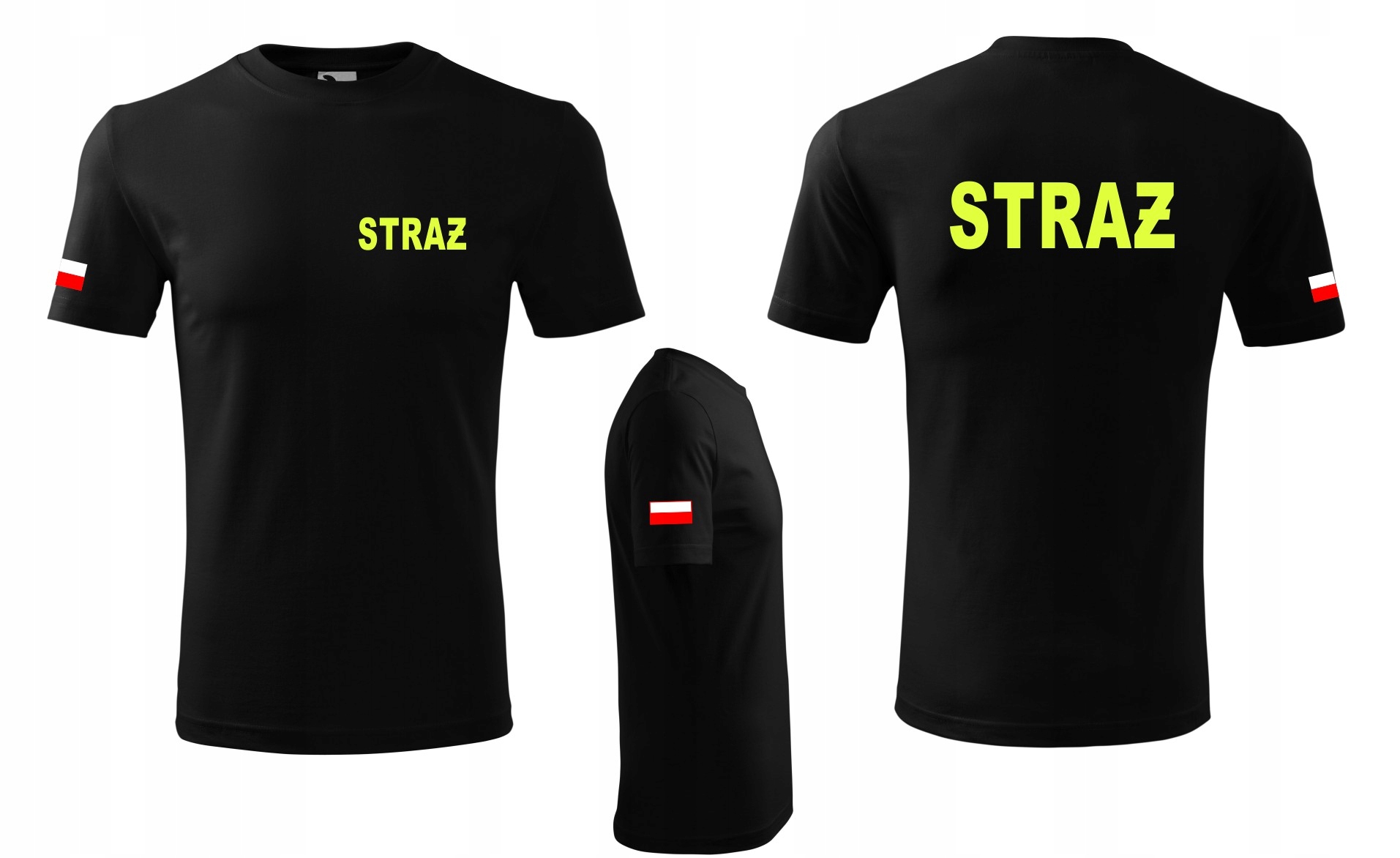 

Koszulka Dziecięca Straż Pożarna Fluo 116