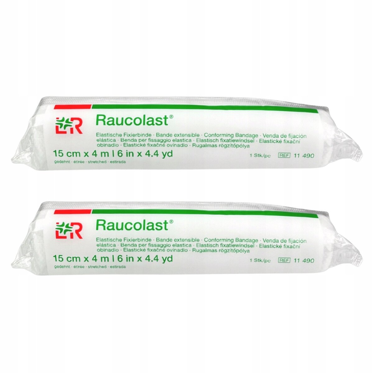 

Elastyczny bandaż podtrzymujący 15cm x4m Raucolast