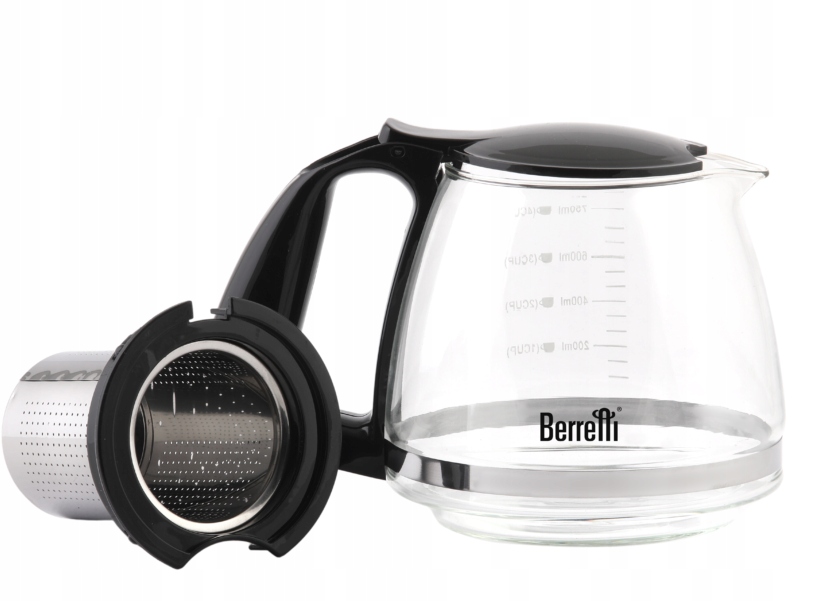 DZBANEK SZKLANY 750 ML Z ZAPARZACZEM 18/10 DO KAWY HERBATY ZIÓŁ MONTESSIMO EAN (GTIN) 5902041304695