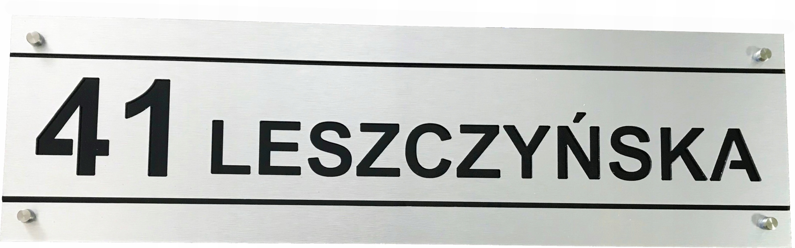 

Tablica Adresowa numer Domu aluminium 60x20cm