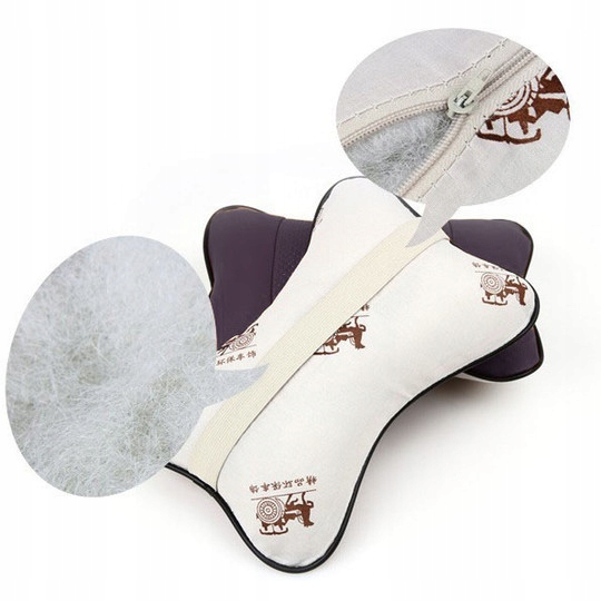 PODUSZKA RELAKSACYJNA SAMOCHODOWA "Psia kość Waga produktu z opakowaniem jednostkowym 0.117 kg