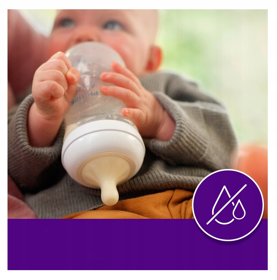 AVENT SCD657/11 ZESTAW ANTYKOLKOWY BUTELEK RESPONSYWNYCH Z WKŁADKĄ AIR FREE Marka Philips Avent