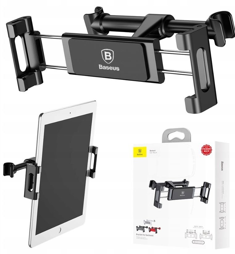BASEUS UCHWYT SAMOCHODOWY ZAGŁÓWEK TABLET TELEFON EAN (GTIN) 6953156261358