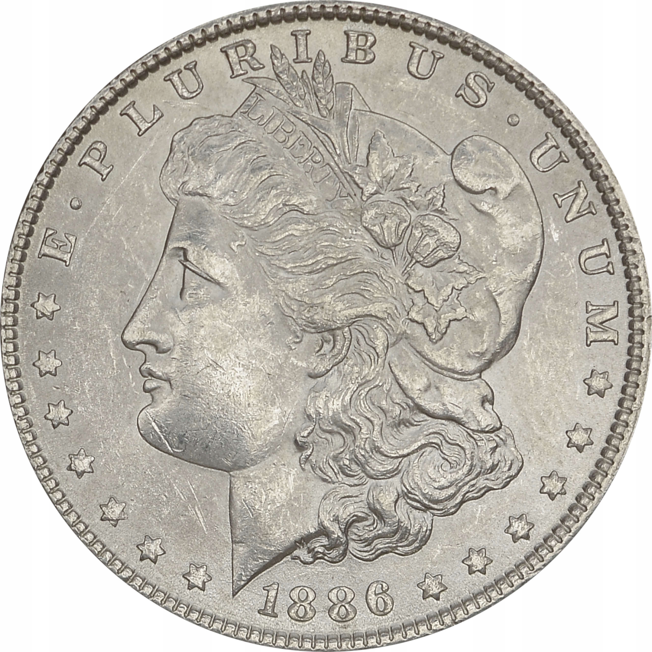 14.iu.USA, 1 DOLAR 1886
