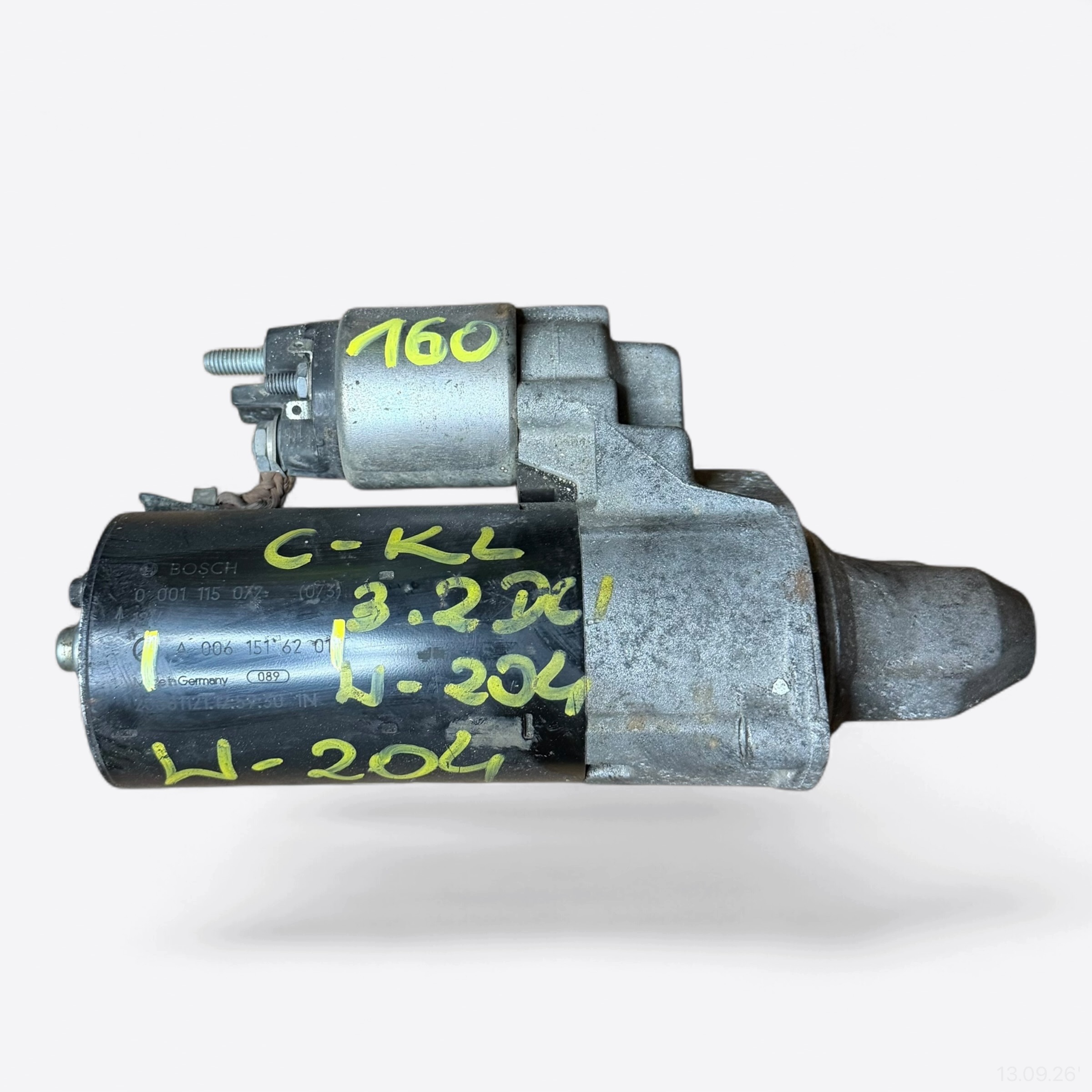 Anlasser Starter STARTER Original MERCEDES E-KLASA W212 A0061516201