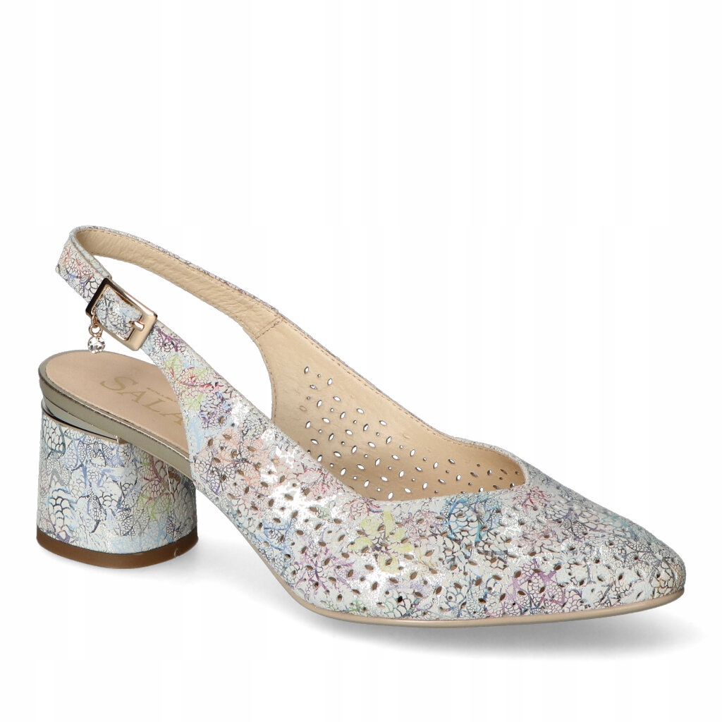 Sandály Sala 9842/1378 Vícebarevné nubukové 36