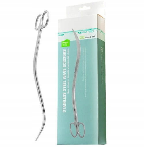 Aqua Art Akvaristické nůžky – vlna 24 cm