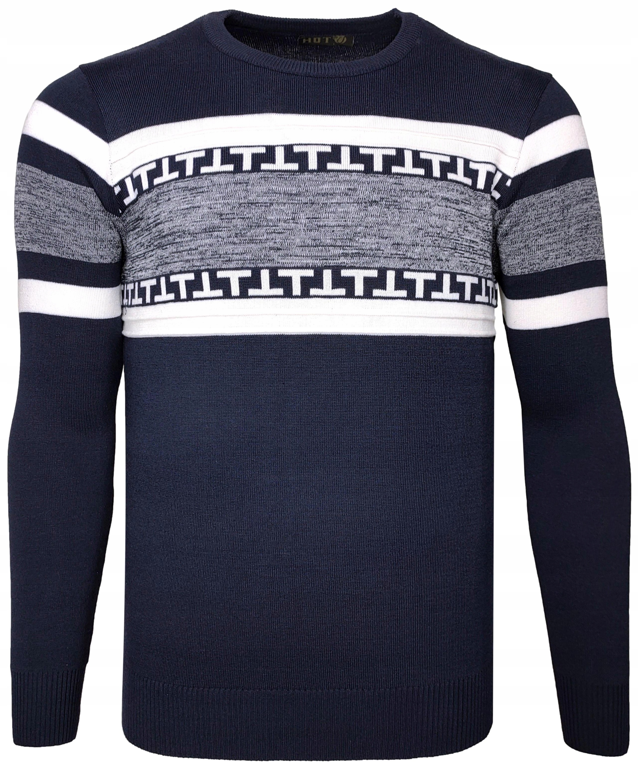 

Sweter męski z dodatkiem wełny O108 r. M