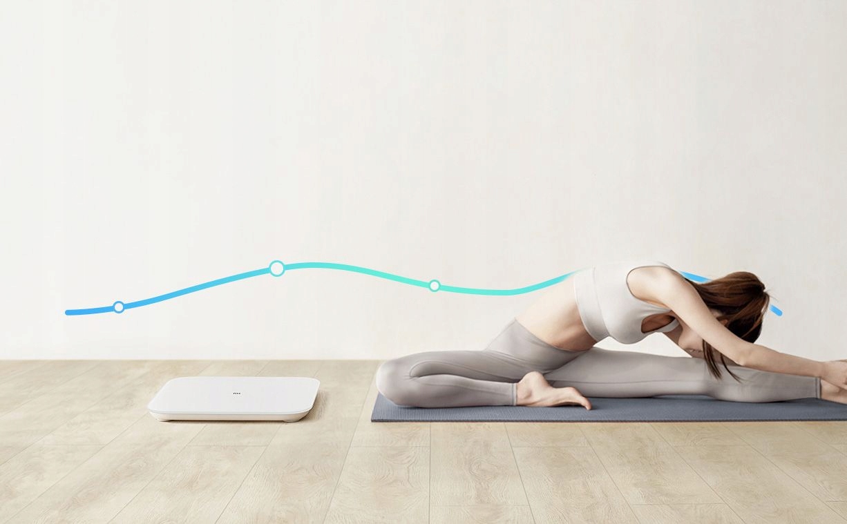 Waga Xiaomi Mi Smart Scale 2 Kolor dominujący biały