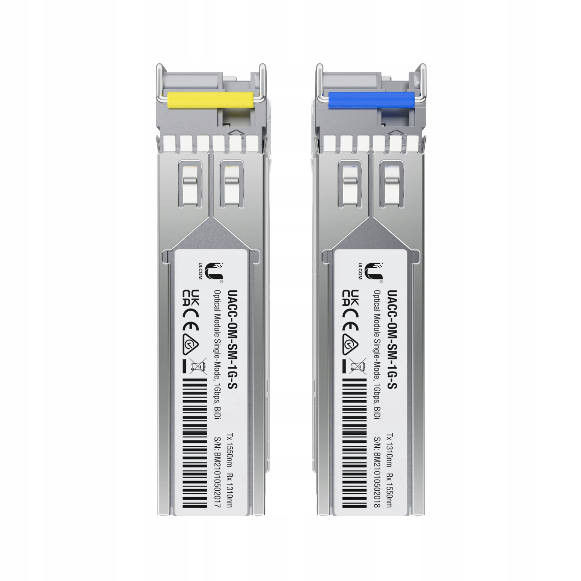 UBIQUITI uFiber SFP WDM, 1.25Gbps, SM LC, 3km, (2-pack) — 5