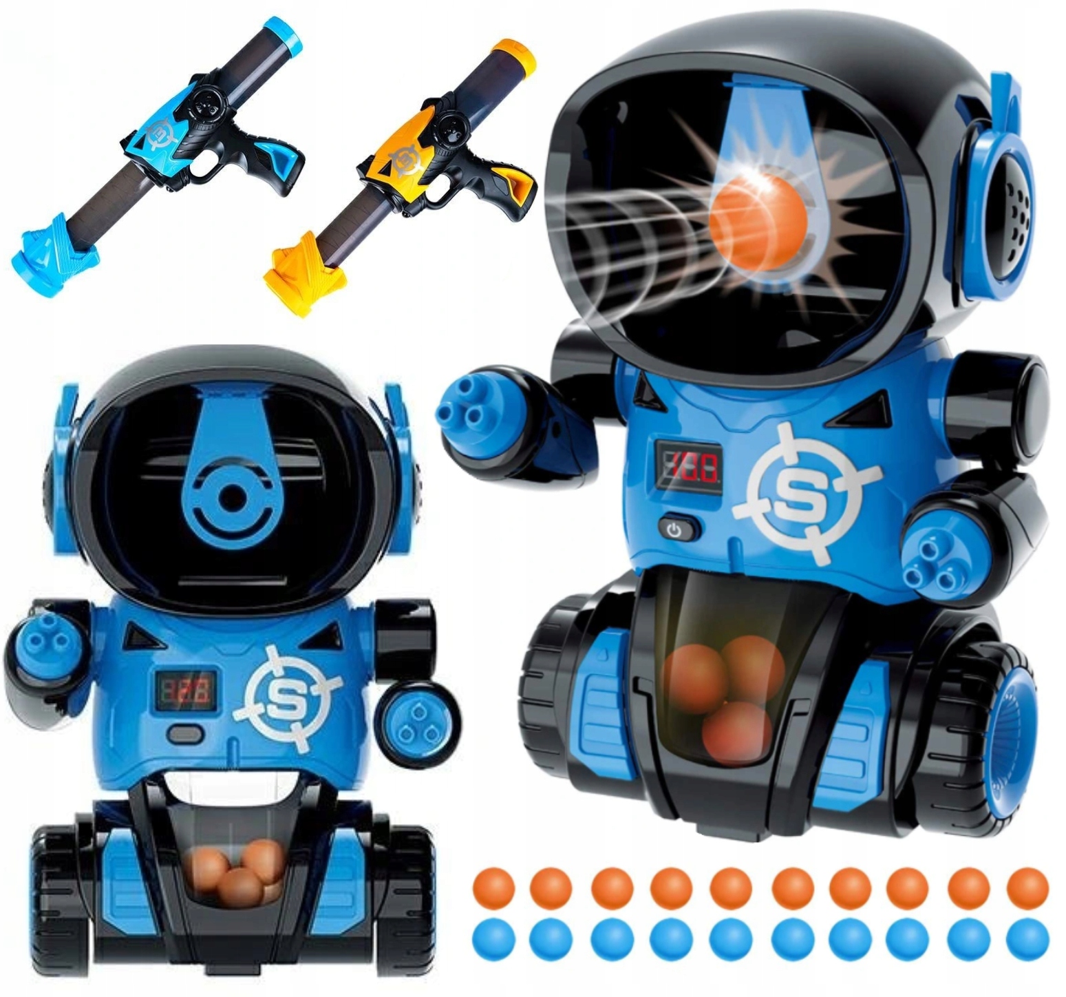 

Robot Gra Strzelanie Do Celu Pistolet Licznik LCD